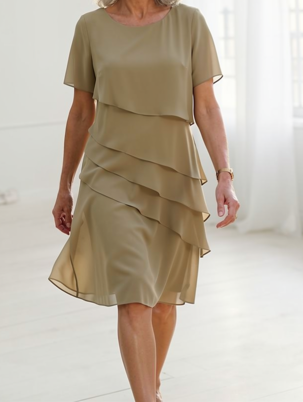 Aoibh | Ruffle Midi Dress