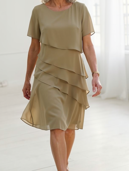 Aoibh | Ruffle Midi Dress