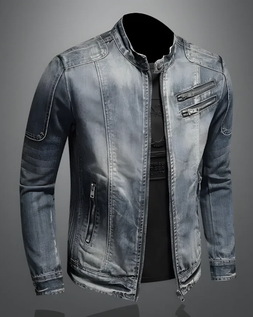 Brendan | Rugged Denim Jacket