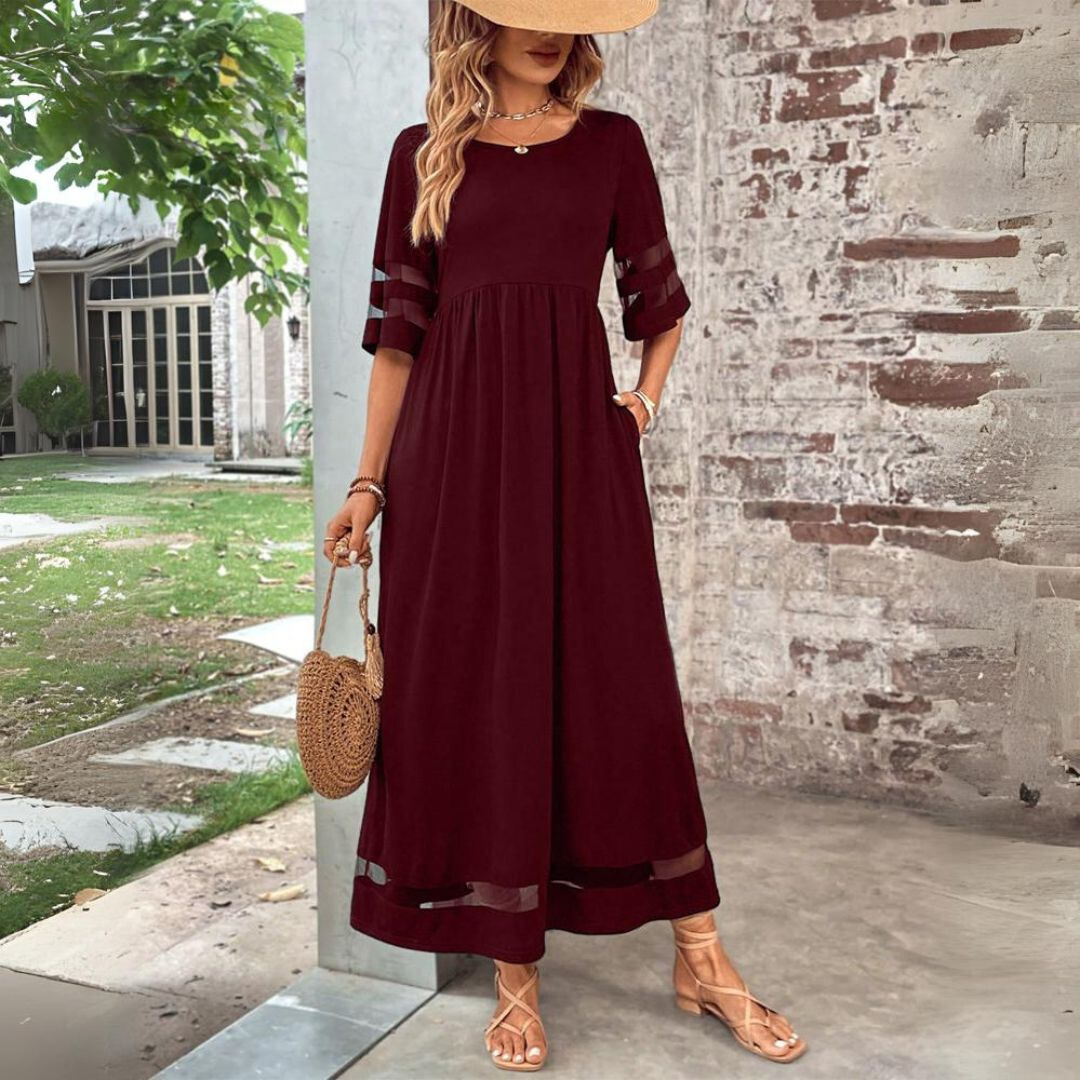 Riona | Tummy-Smoothing Midi Dress