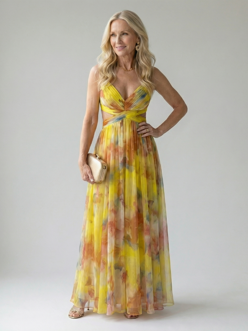 Boann | Soft Wrap Maxi Dress
