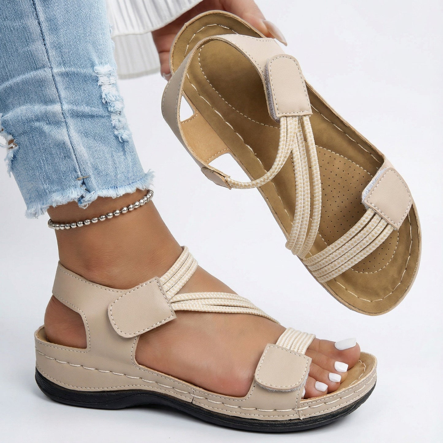 Róisín - Comfort Sandals with Orthopedic Support