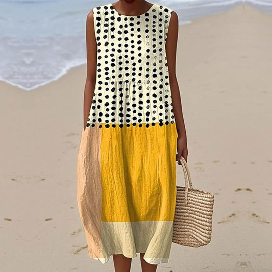 Muireann | Lightweight sleeveless summer dress
