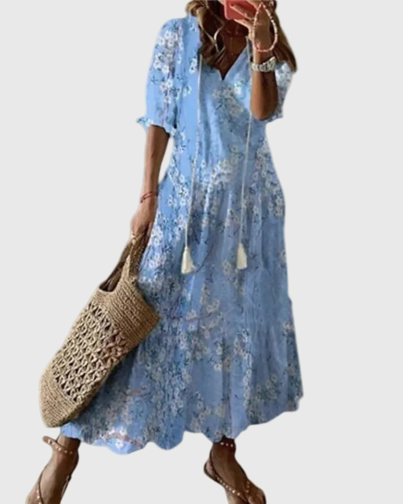 Dervla | Boho Summer Maxi Dress