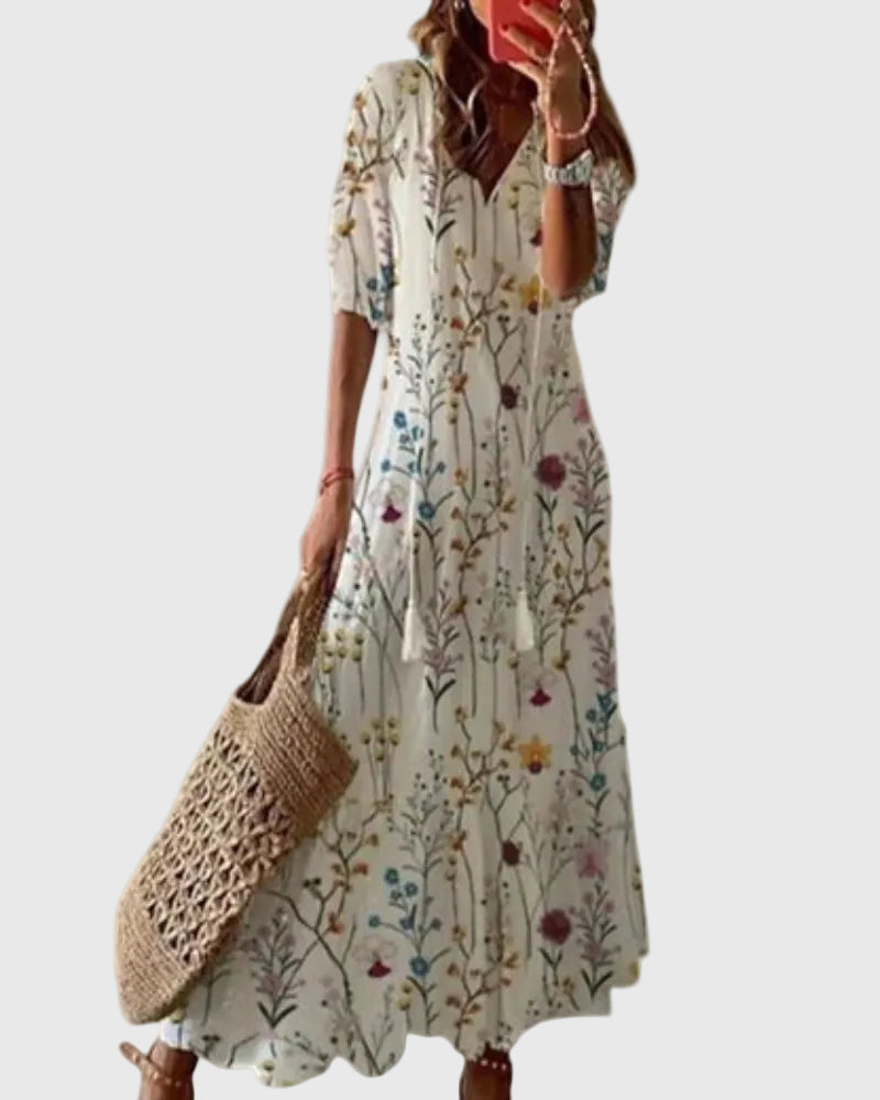 Dervla | Boho Summer Maxi Dress