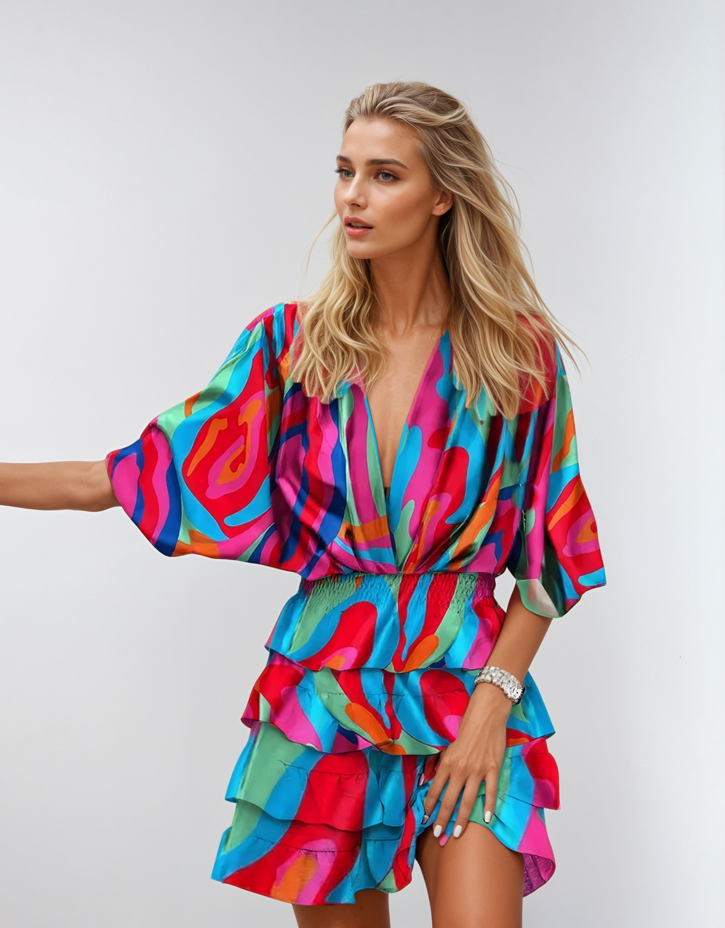 Berba | Floral Midi Dress