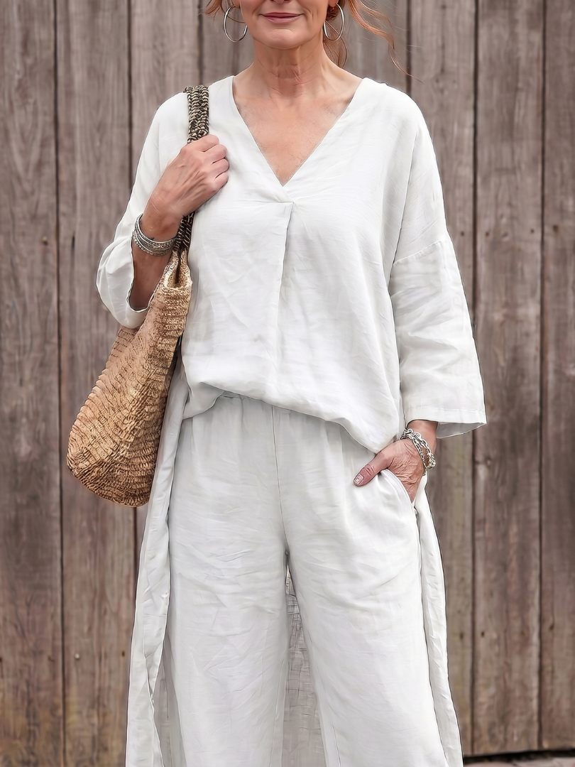 Maireád | Tunic & Wide-Leg Set