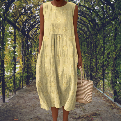 Aine™ | Sleeveless Pocket Maxi Dress
