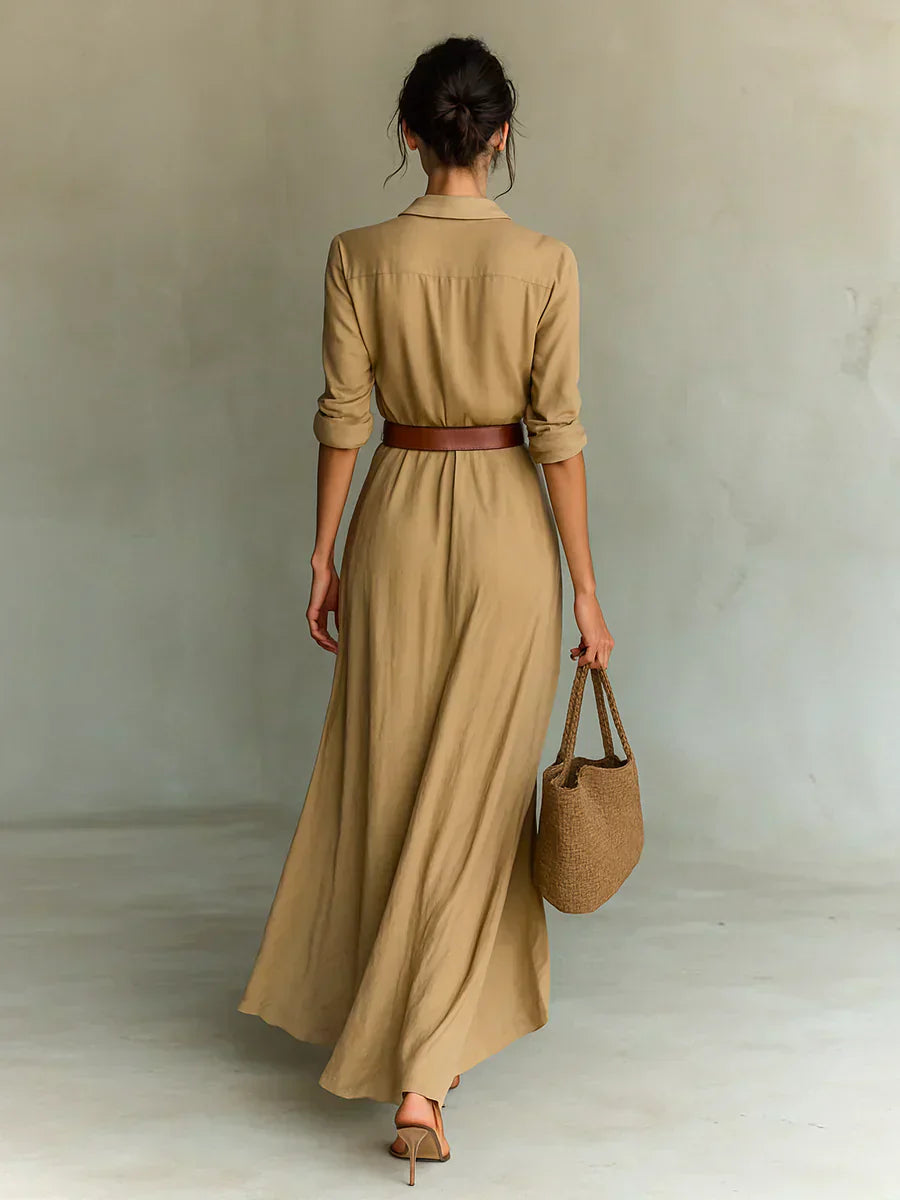 Conchenn | Shirt Dress with Belt