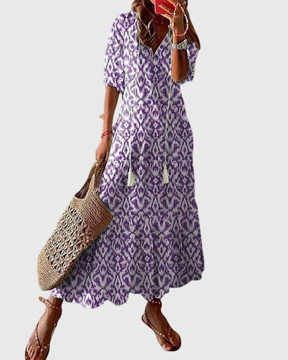 Dervla | Boho Summer Maxi Dress