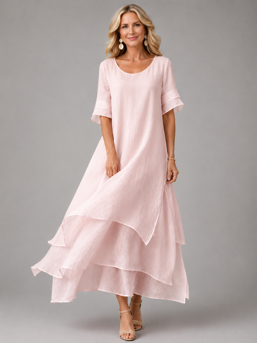 Aoibhinn | Flowing Grace Maxi Dress