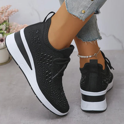 Neasa | Orthopedic Rhinestone Comfort Sneakers