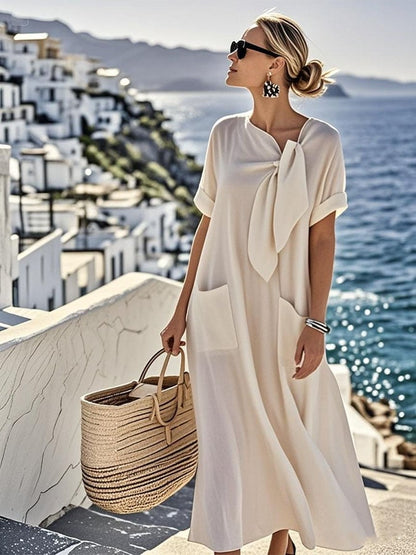 Orla™ - Flowing Cotton Summer Dress
