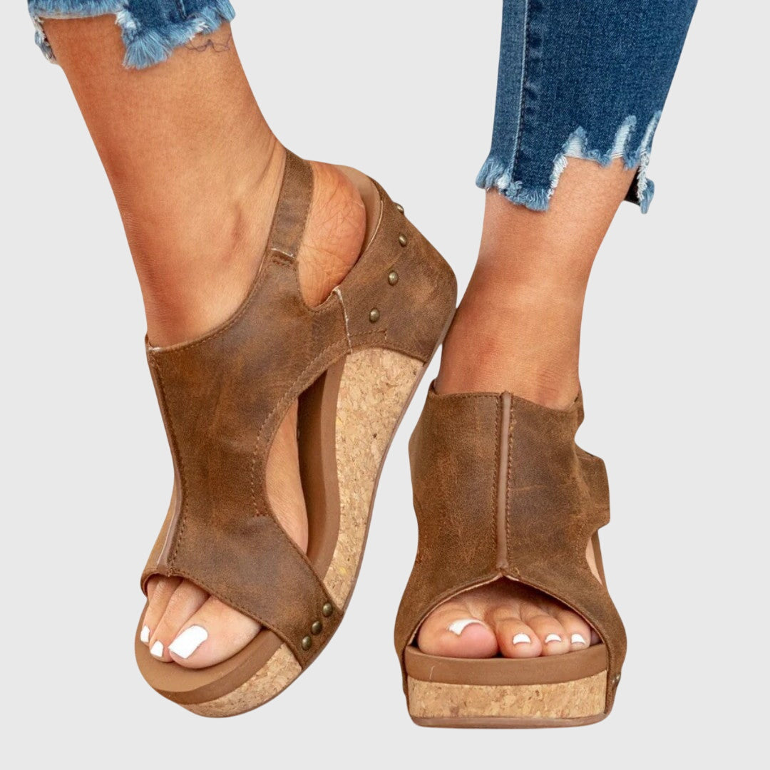 Gormlaith | Orthopedic Comfort Wedge Sandals