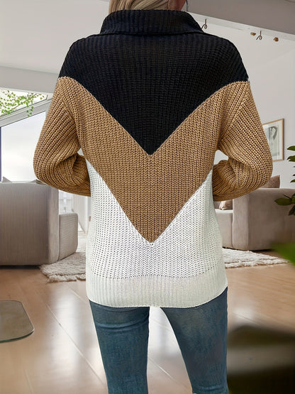Laura – Zip-up jumper