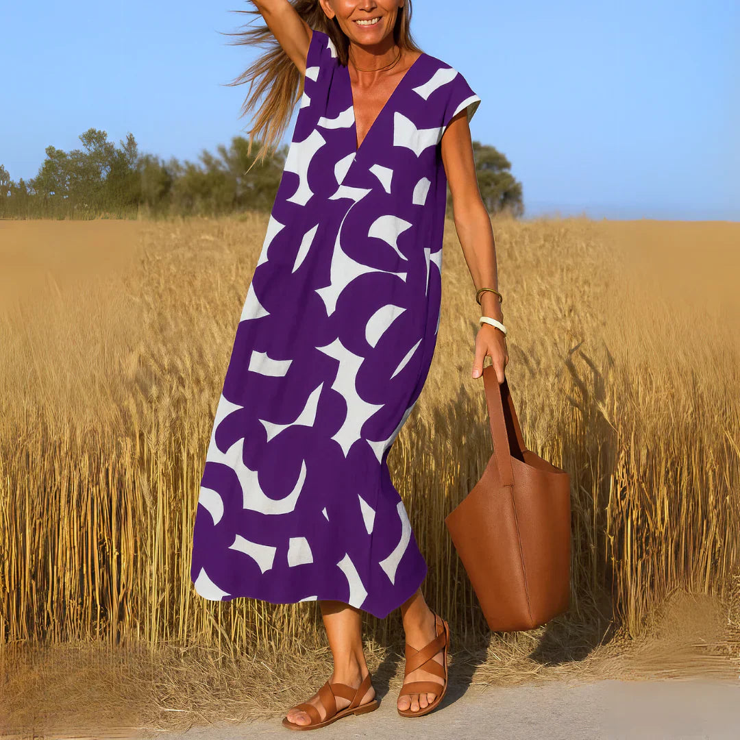 Siobhán™ | Cutwork Detail Maxi Dress