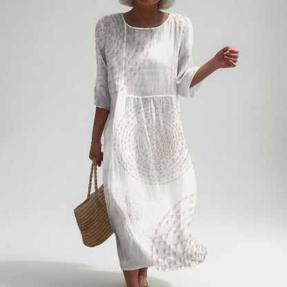 Róisín™ - Midi Dress with Soft Detailing