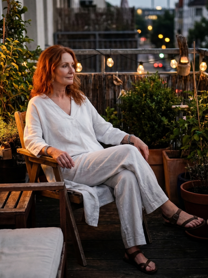 Maireád | Tunic & Wide-Leg Set
