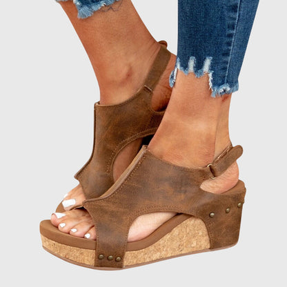 Gormlaith | Orthopedic Comfort Wedge Sandals