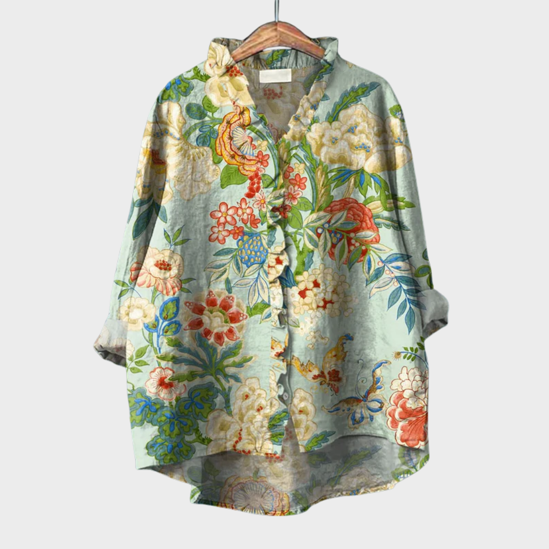 Caoimhe | Elegant Breezy Summer Blouse