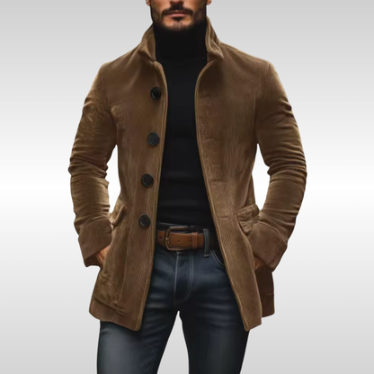 Niall – Fitted corduroy jacket
