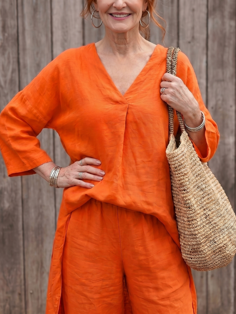 Maireád | Tunic & Wide-Leg Set
