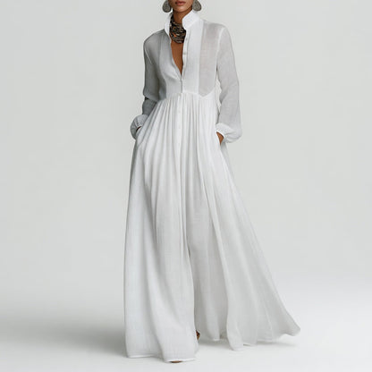 Saoirse™ - Refined Minimalist Maxi Dress