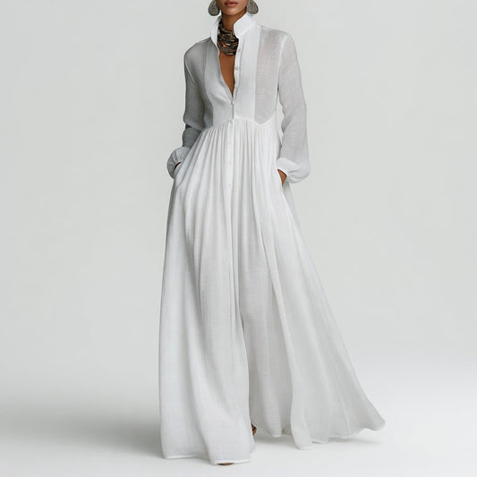Saoirse™ - Refined Minimalist Maxi Dress