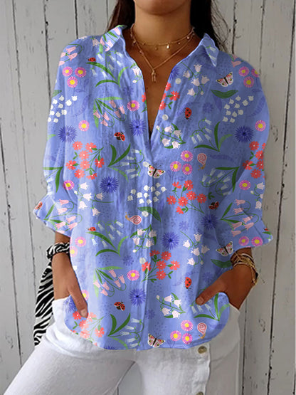 Margaret | Spring Garden Blouse