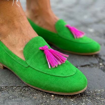 Saoirse Tassel-Embellished Loafers