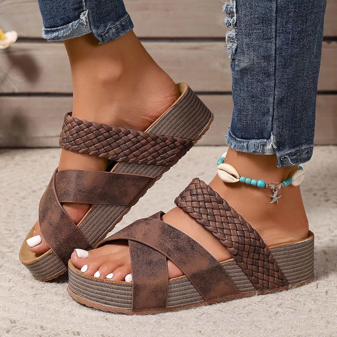 Mairéad | Orthopedic Leather Comfort Sandals