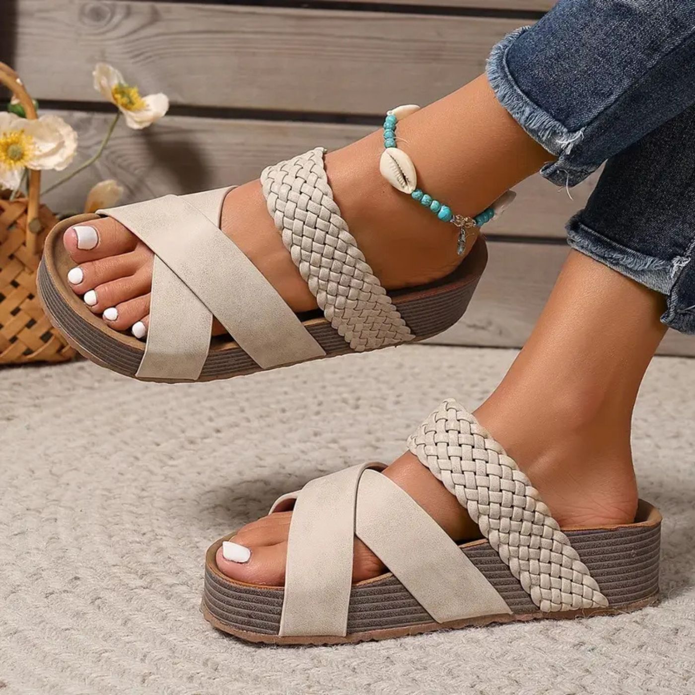Mairéad | Orthopedic Leather Comfort Sandals