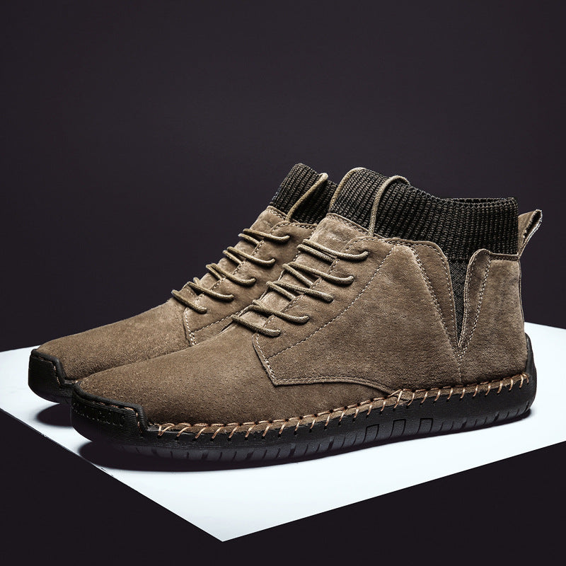 Diarmuid | Marcello Suede Sneakers