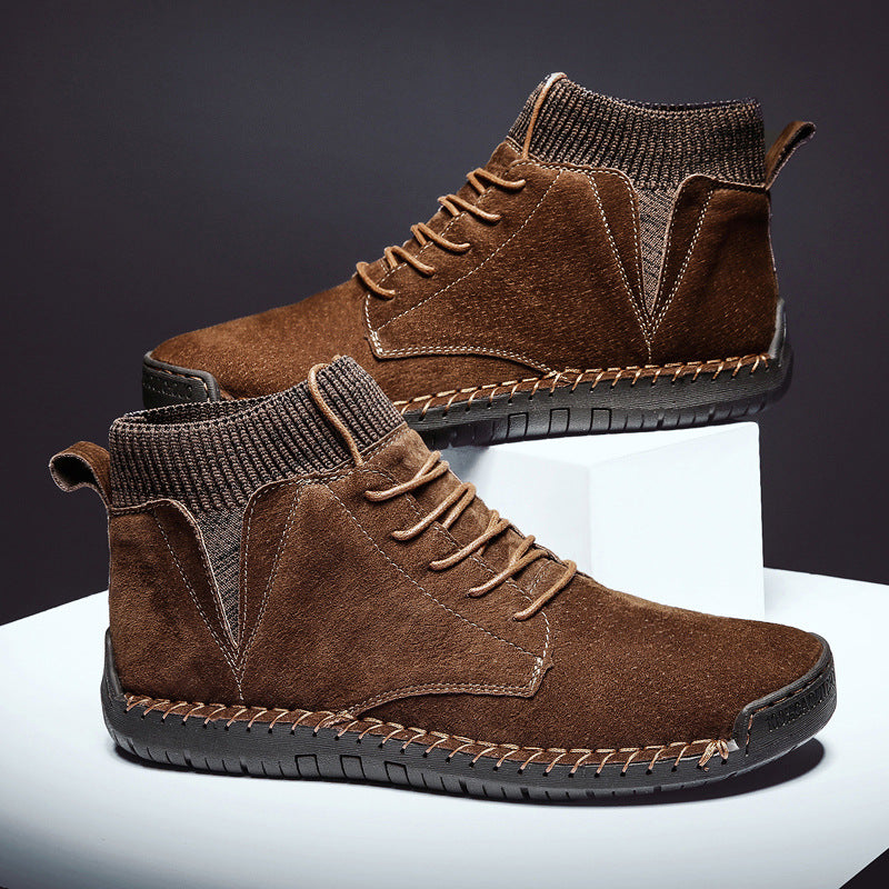 Diarmuid | Marcello Suede Sneakers