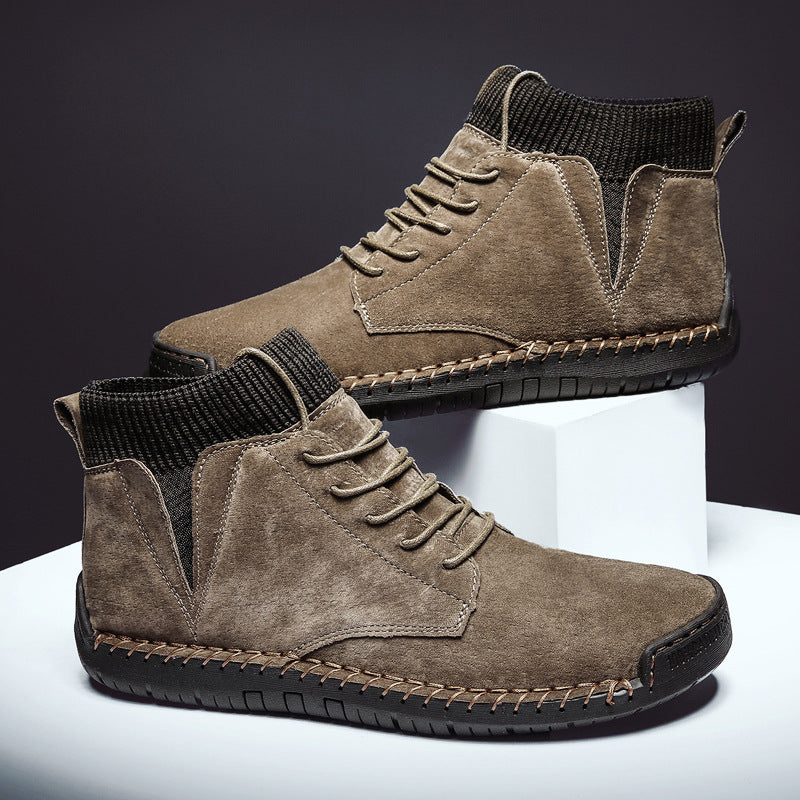 Diarmuid | Marcello Suede Sneakers