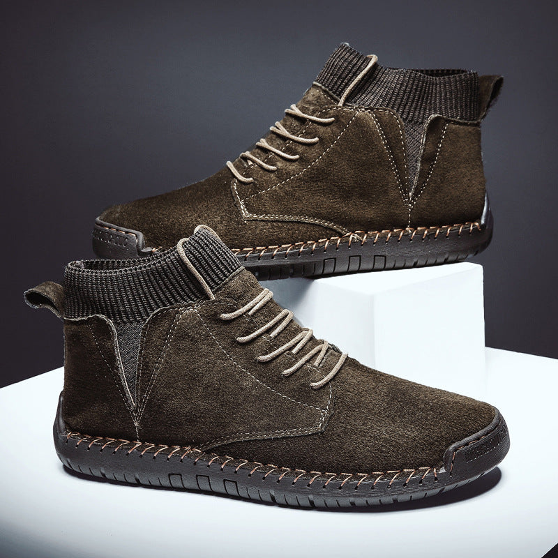 Diarmuid | Marcello Suede Sneakers