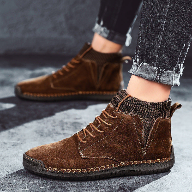 Diarmuid | Marcello Suede Sneakers