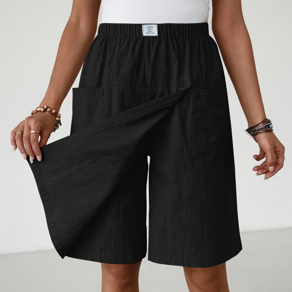 Saoirse - Linen-Look Shorts