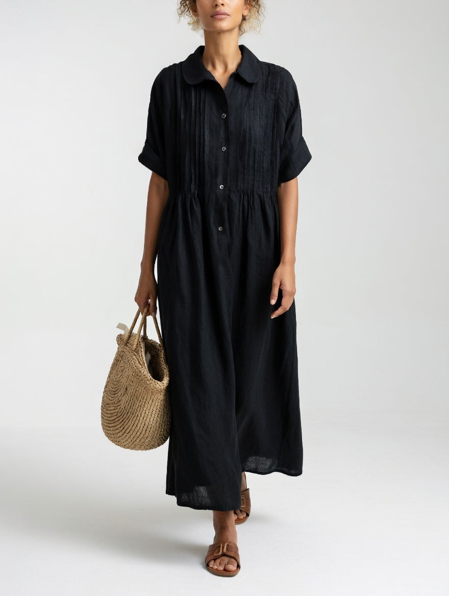 Caoimhe™ - Flowy Summer Shirt Dress