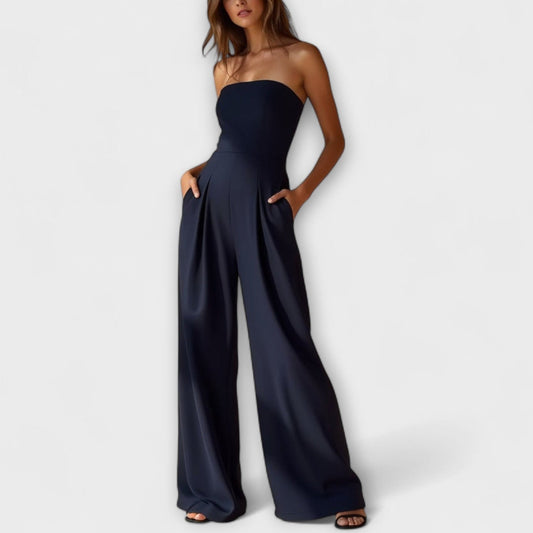Aoibhneas | Strapless Elegant Jumpsuit