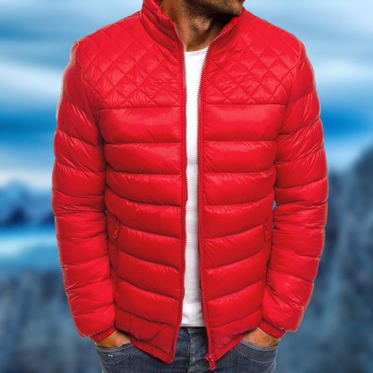 Liam | Refined Stand Collar Puffer Jacket