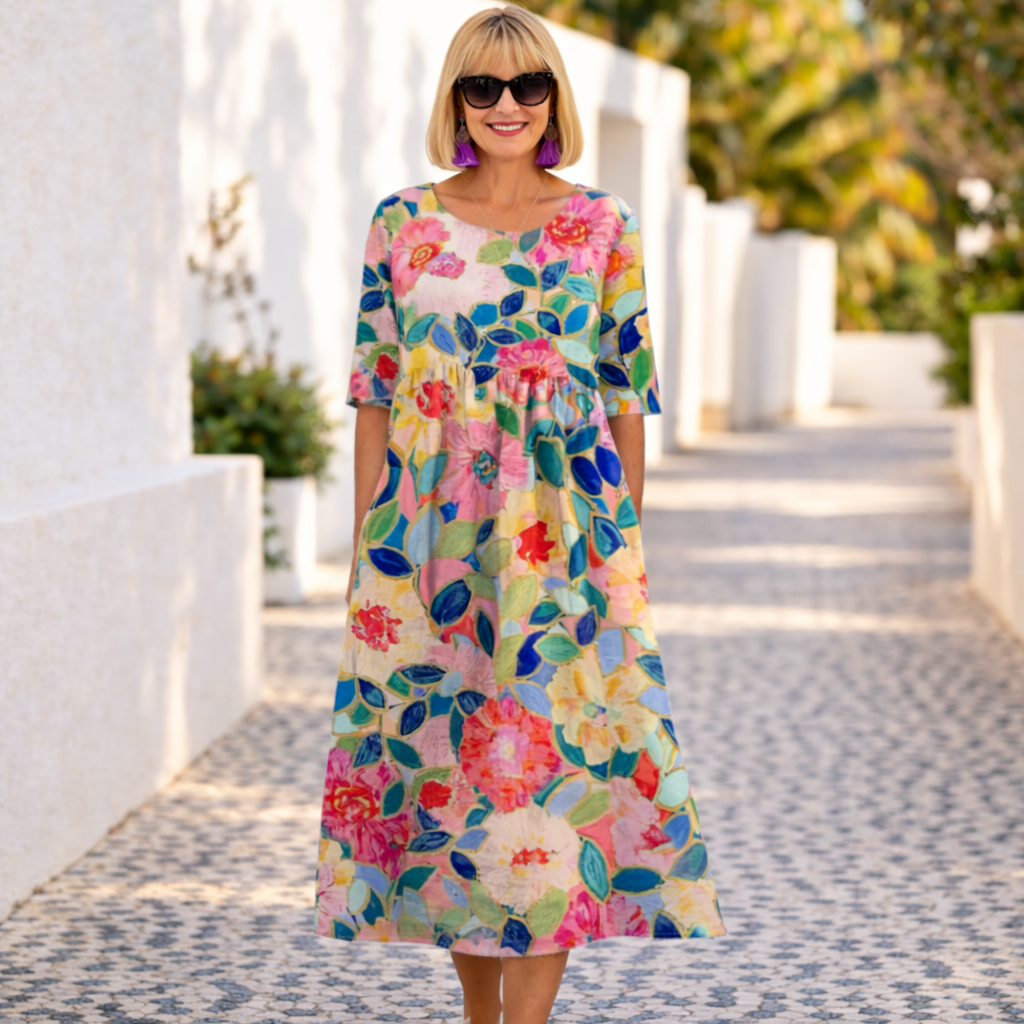 Saoirse | Floral Dress with a Summer Vibe