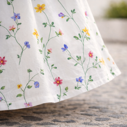Eimear | Floral Midi Dress