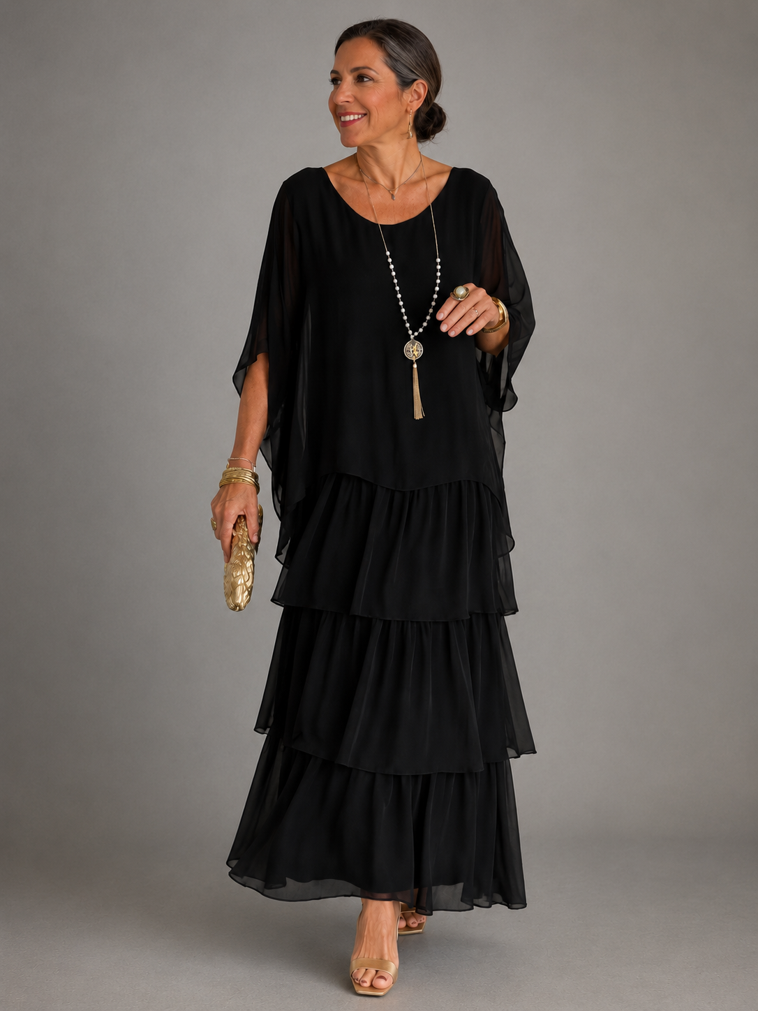 Mairin | Elegant Flowing Maxi Dress