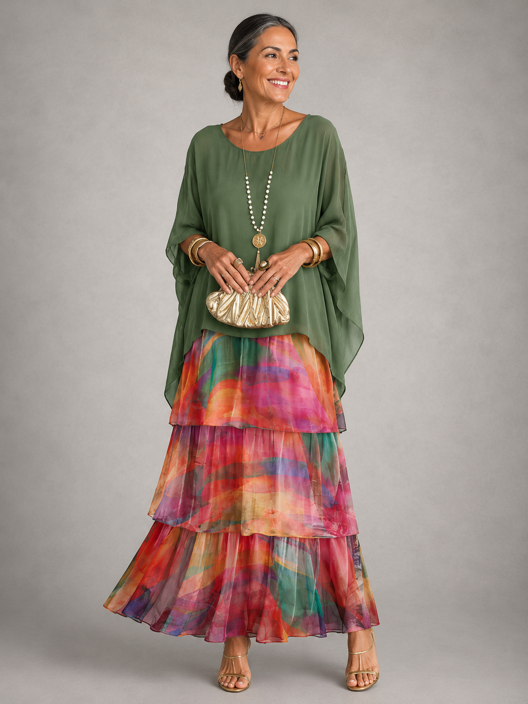 Mairin | Elegant Flowing Maxi Dress