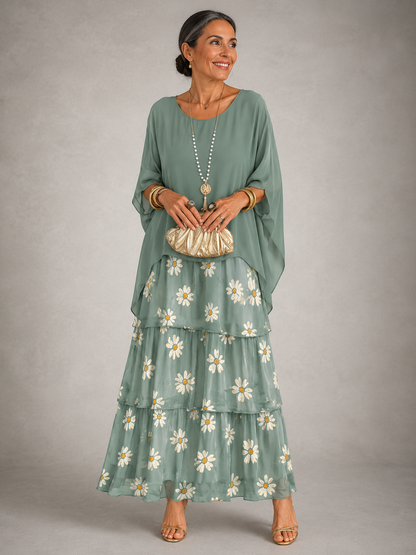 Mairin | Elegant Flowing Maxi Dress