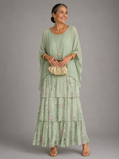 Mairin | Elegant Flowing Maxi Dress