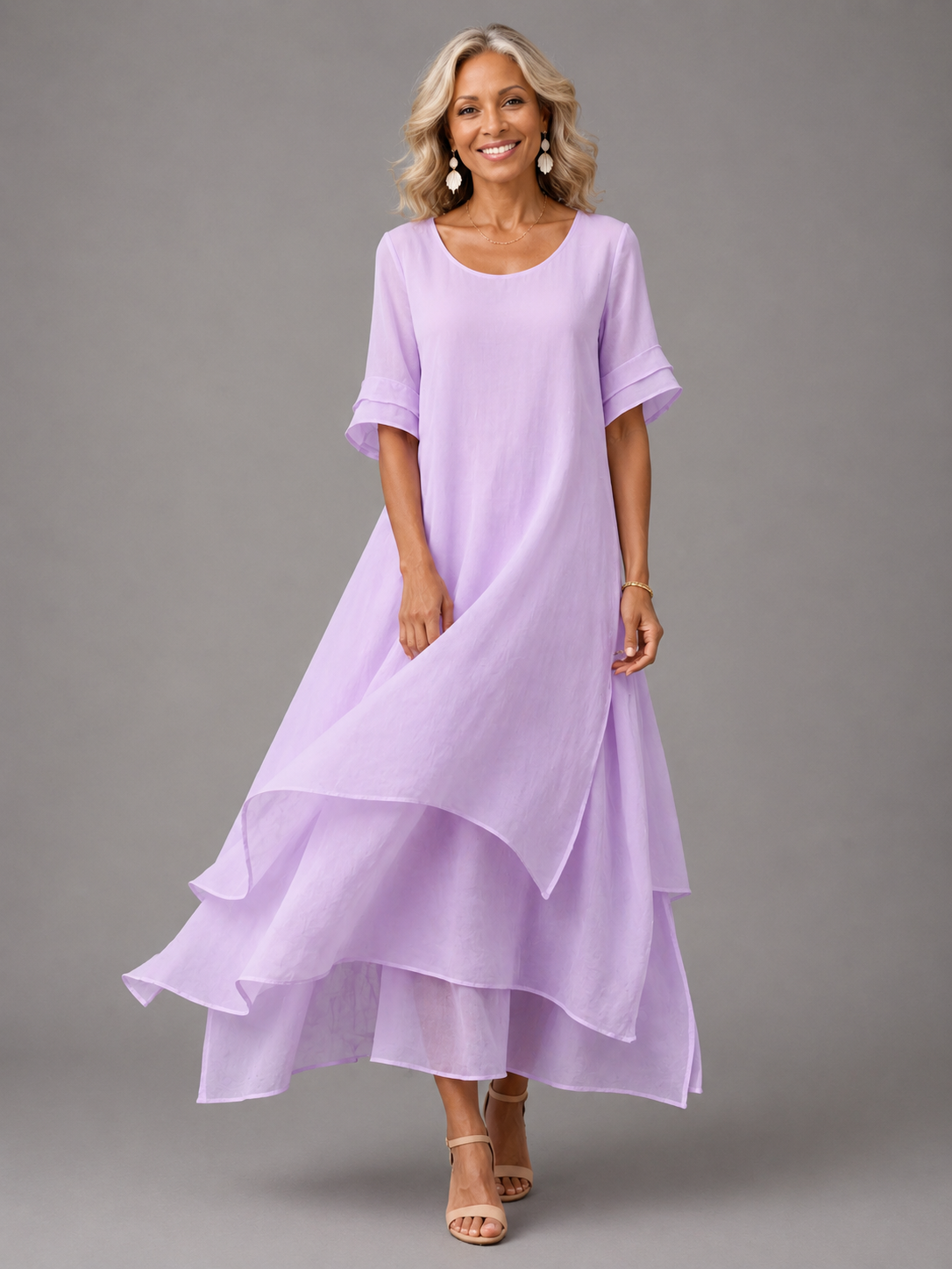 Aoibhinn | Flowing Grace Maxi Dress