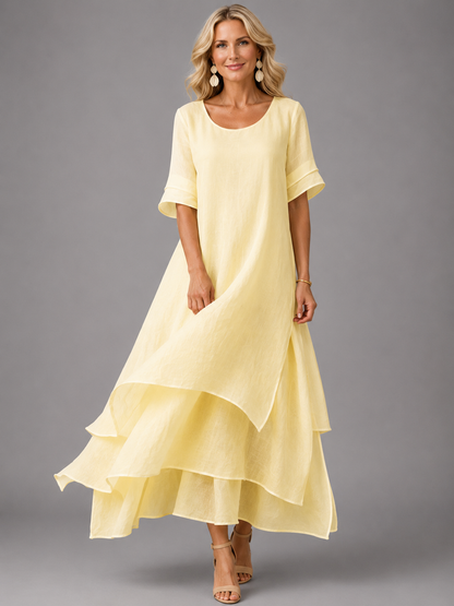 Aoibhinn | Flowing Grace Maxi Dress