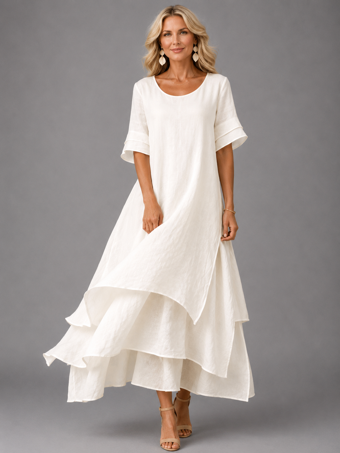 Aoibhinn | Flowing Grace Maxi Dress